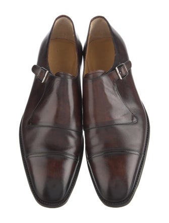 Sutor Mantellassi Leather Monk Straps