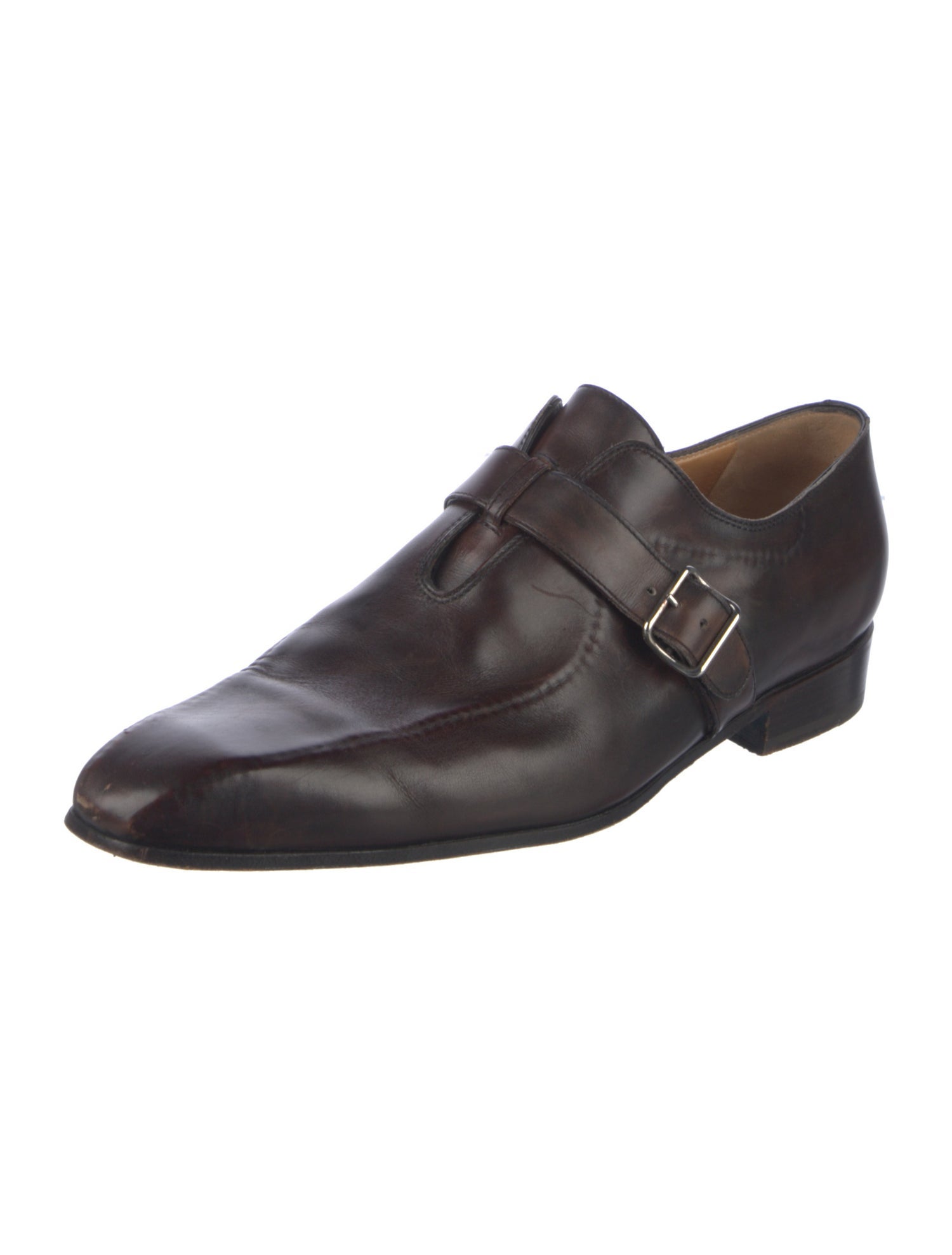 Sutor Mantellassi Leather Monk Straps
