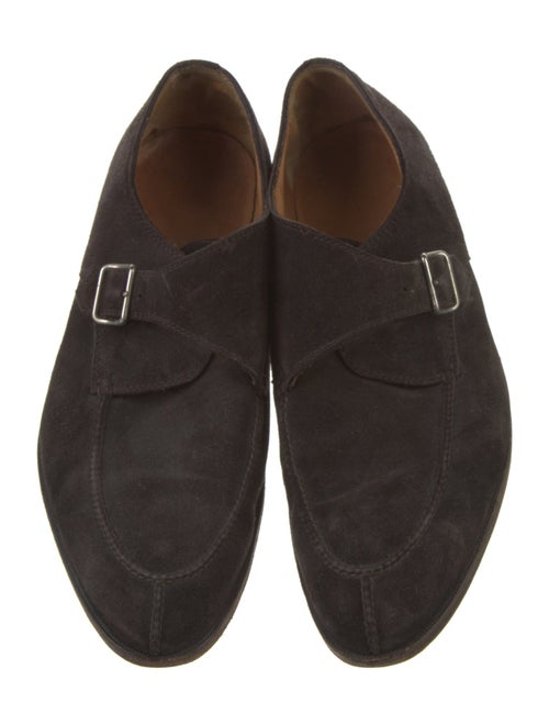Sutor Mantellassi Suede Monk Straps