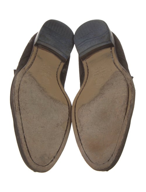 Sutor Mantellassi Suede Monk Straps