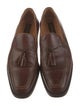 Sutor Mantellassi Leather Tassel Accents Loafers