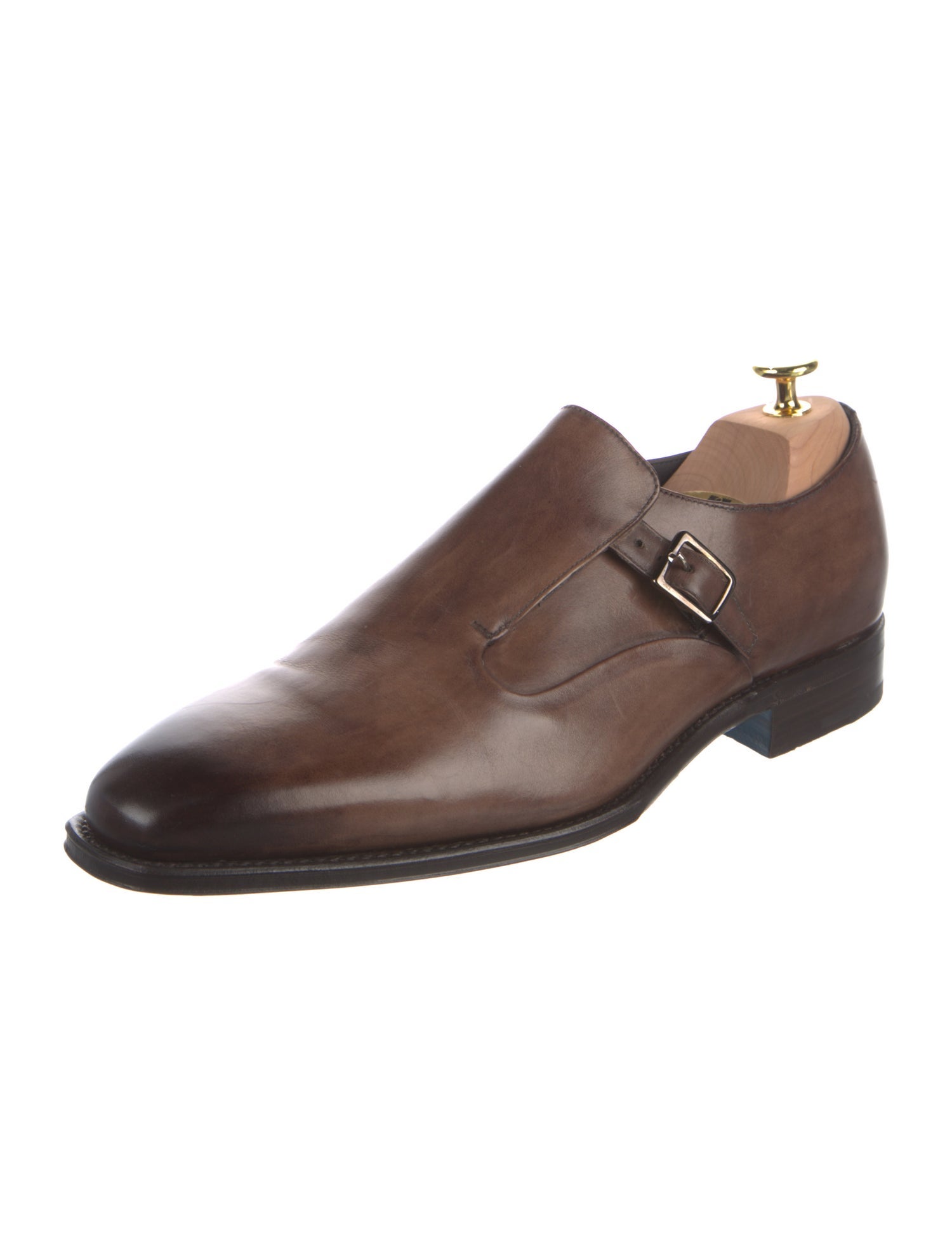 Sutor Mantellassi Leather Dress Loafers