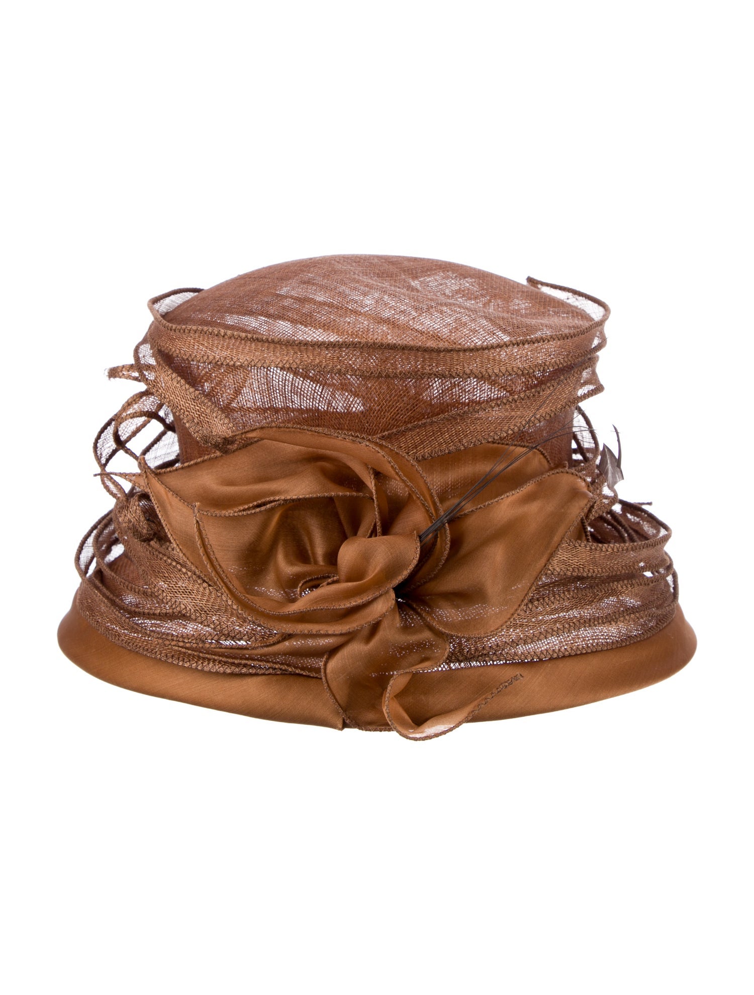 Suzanne Polyester Cloche Hat