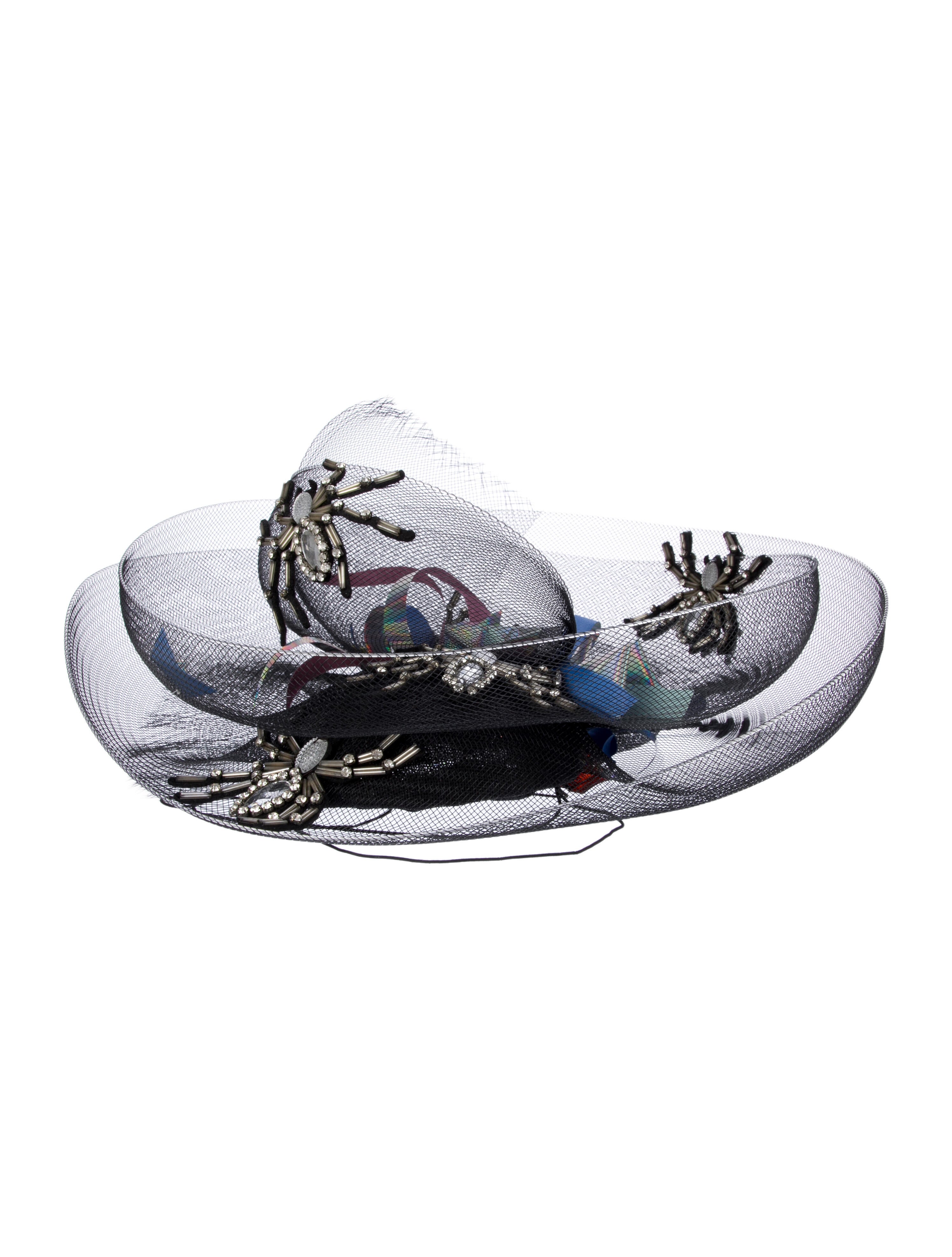 Suzanne Embellished Mesh Hat