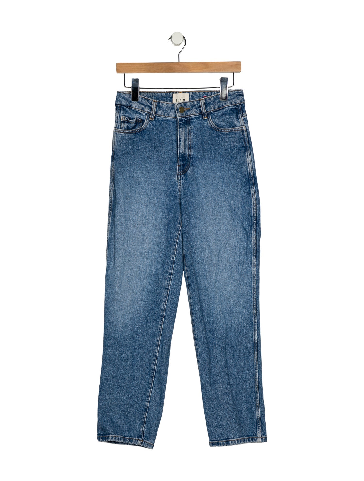 Suzanne High-Rise Straight Leg Jeans
