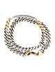 Sylva & Cie Two-Tone Diamond Ten Table Wrap Link Bracelet