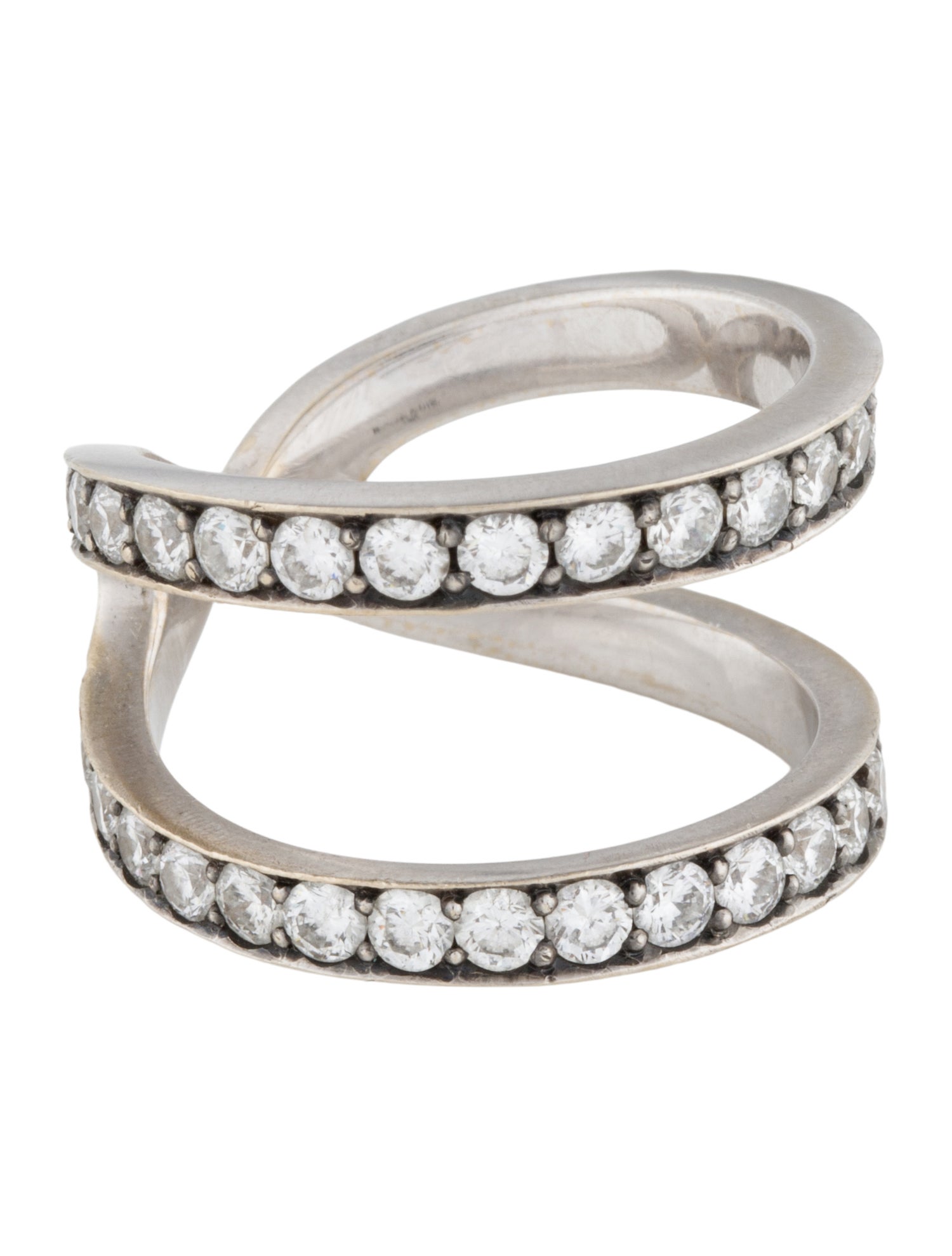 Sylva & Cie 18K 2.50ctw Diamond Wonder Woman Ring