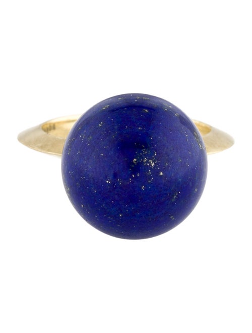 Sylva & Cie 18K Lapis Lazuli Cocktail Ring