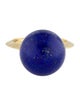 Sylva & Cie 18K Lapis Lazuli Cocktail Ring