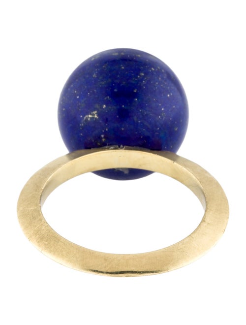 Sylva & Cie 18K Lapis Lazuli Cocktail Ring