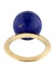 Sylva & Cie 18K Lapis Lazuli Cocktail Ring