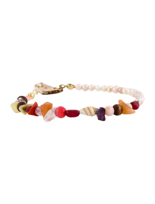 SVNR The RealReal x SVNR Pearl & Shell San Rafael Bracelet