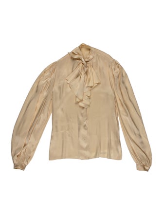 Stavropoulos Strapless Long Sleeve Crop Top