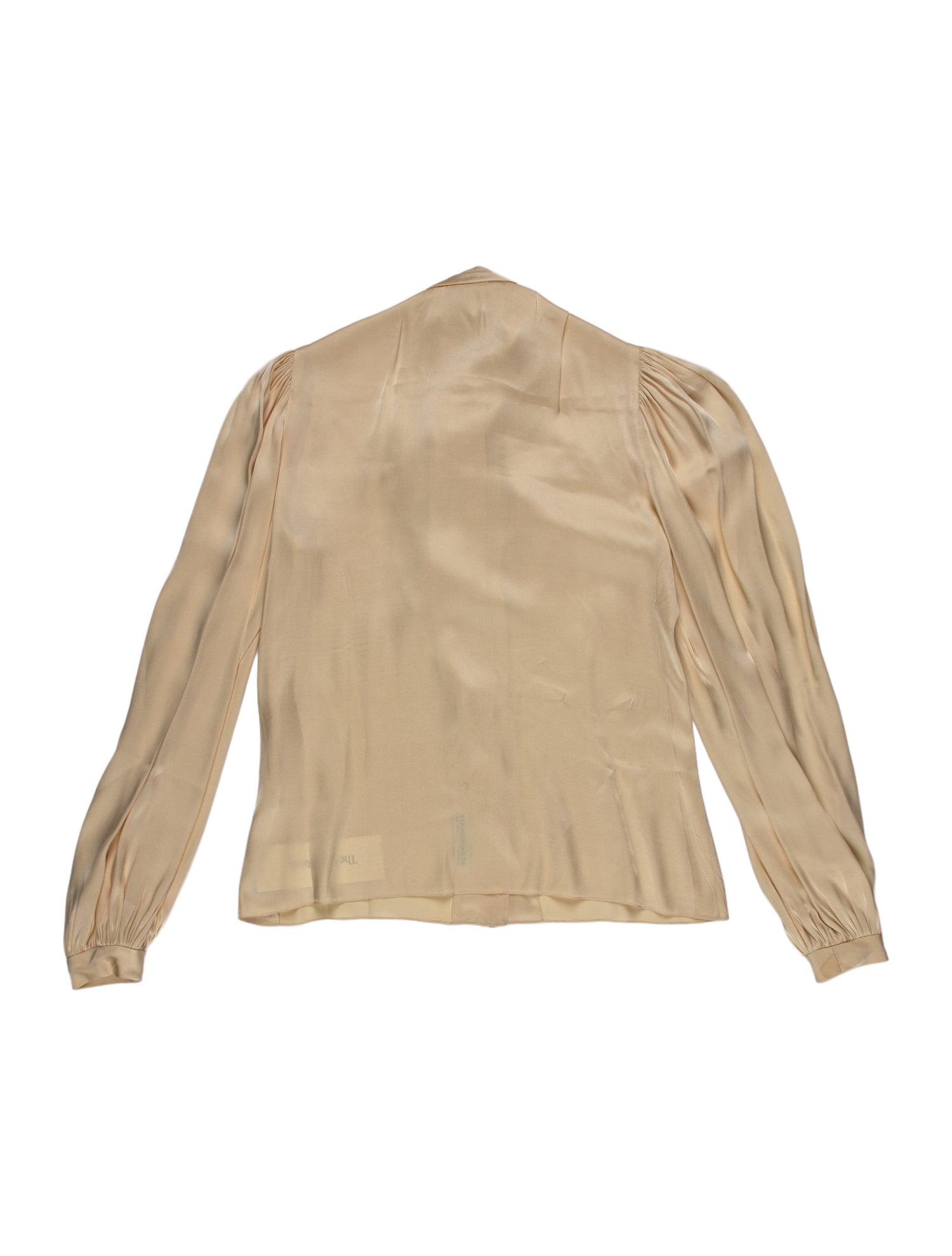 Stavropoulos Strapless Long Sleeve Crop Top