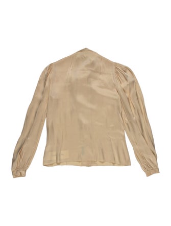 Stavropoulos Strapless Long Sleeve Crop Top