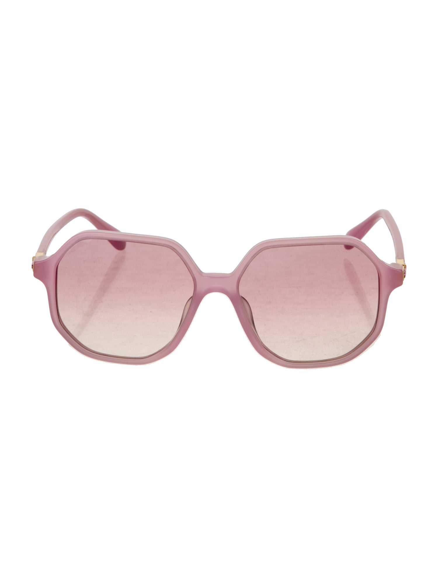 Swarovski Oversize Mirrored Sunglasses