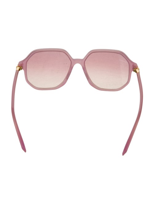 Swarovski Oversize Mirrored Sunglasses