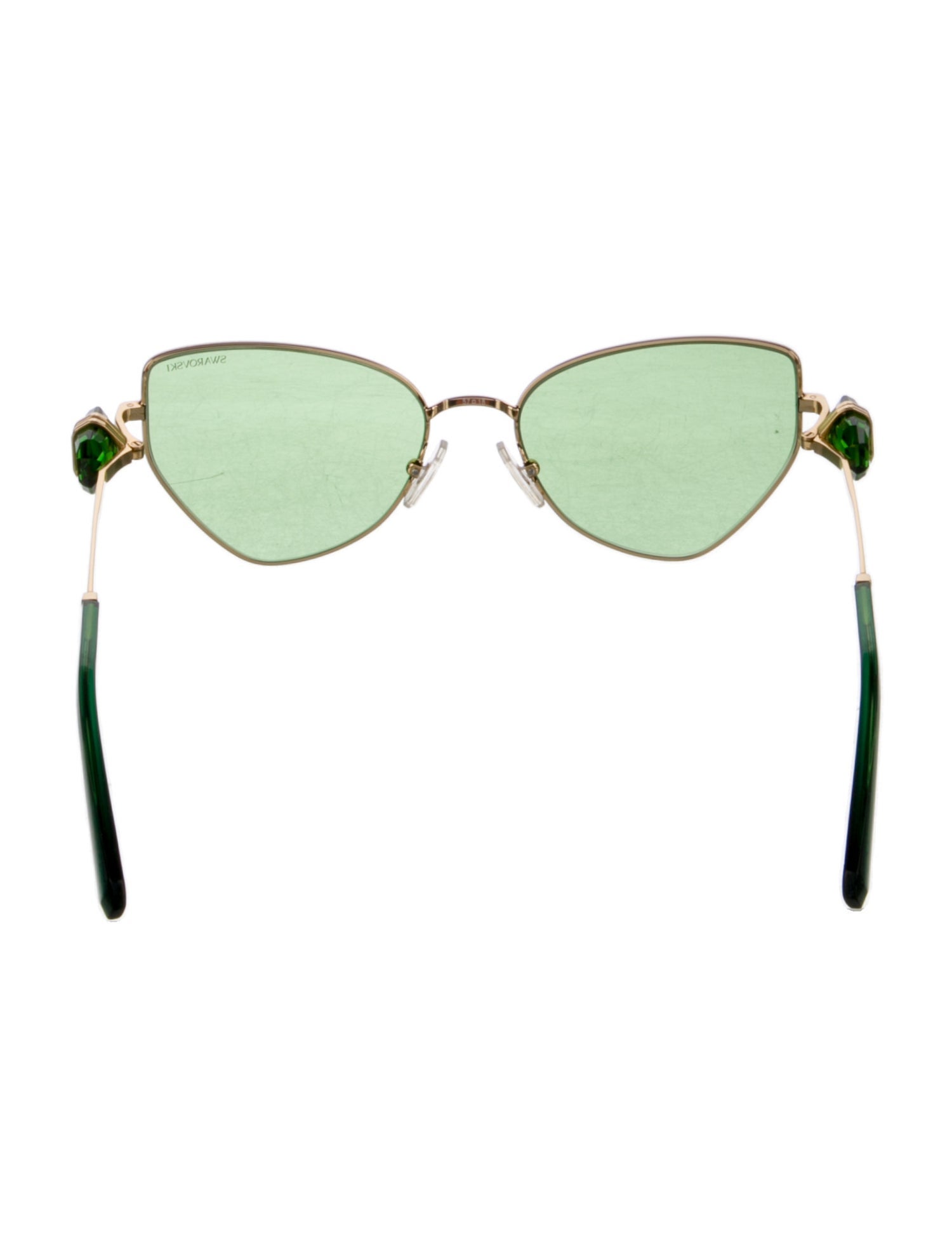 Swarovski Cat-Eye Tinted Sunglasses