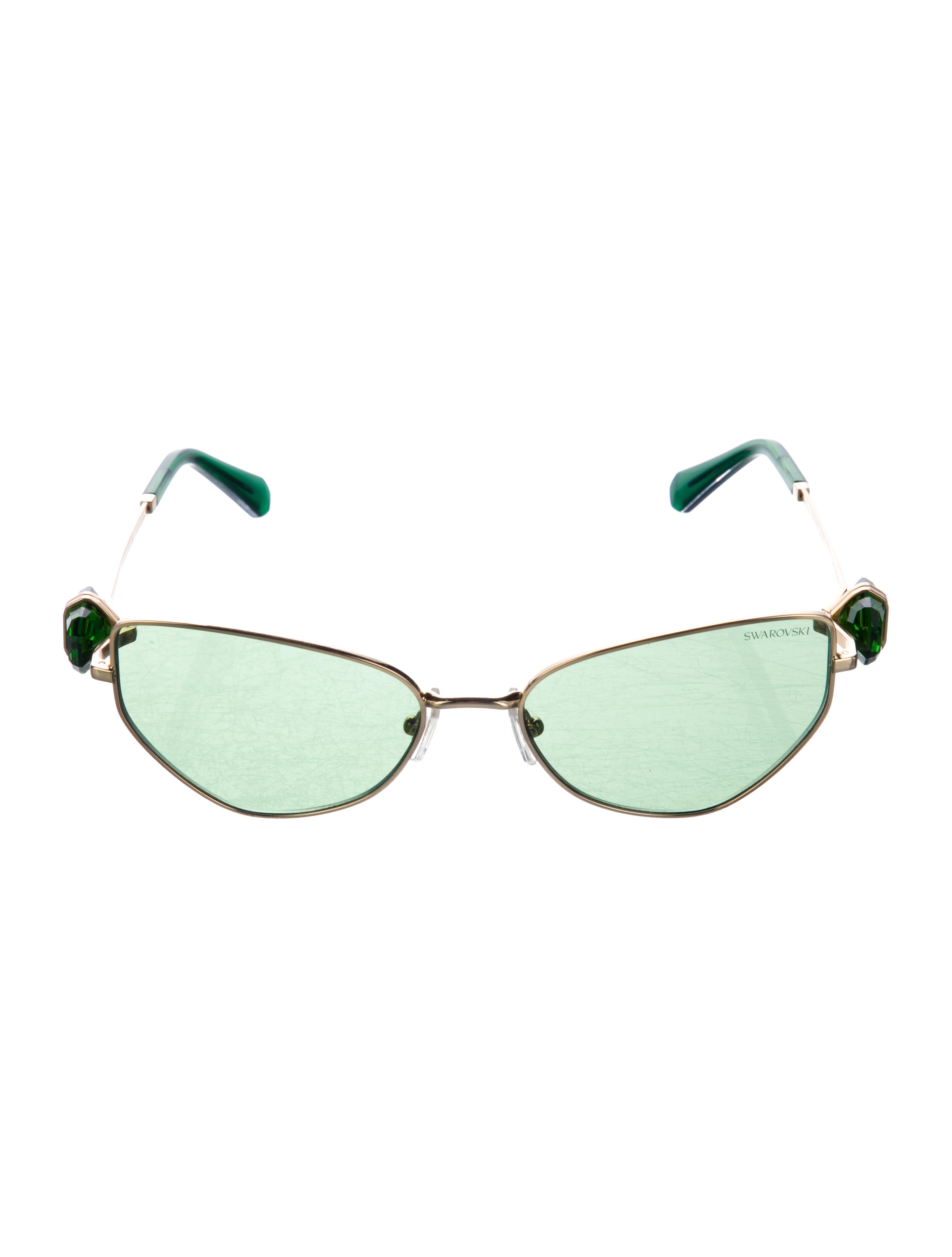 Swarovski Round Tinted Sunglasses