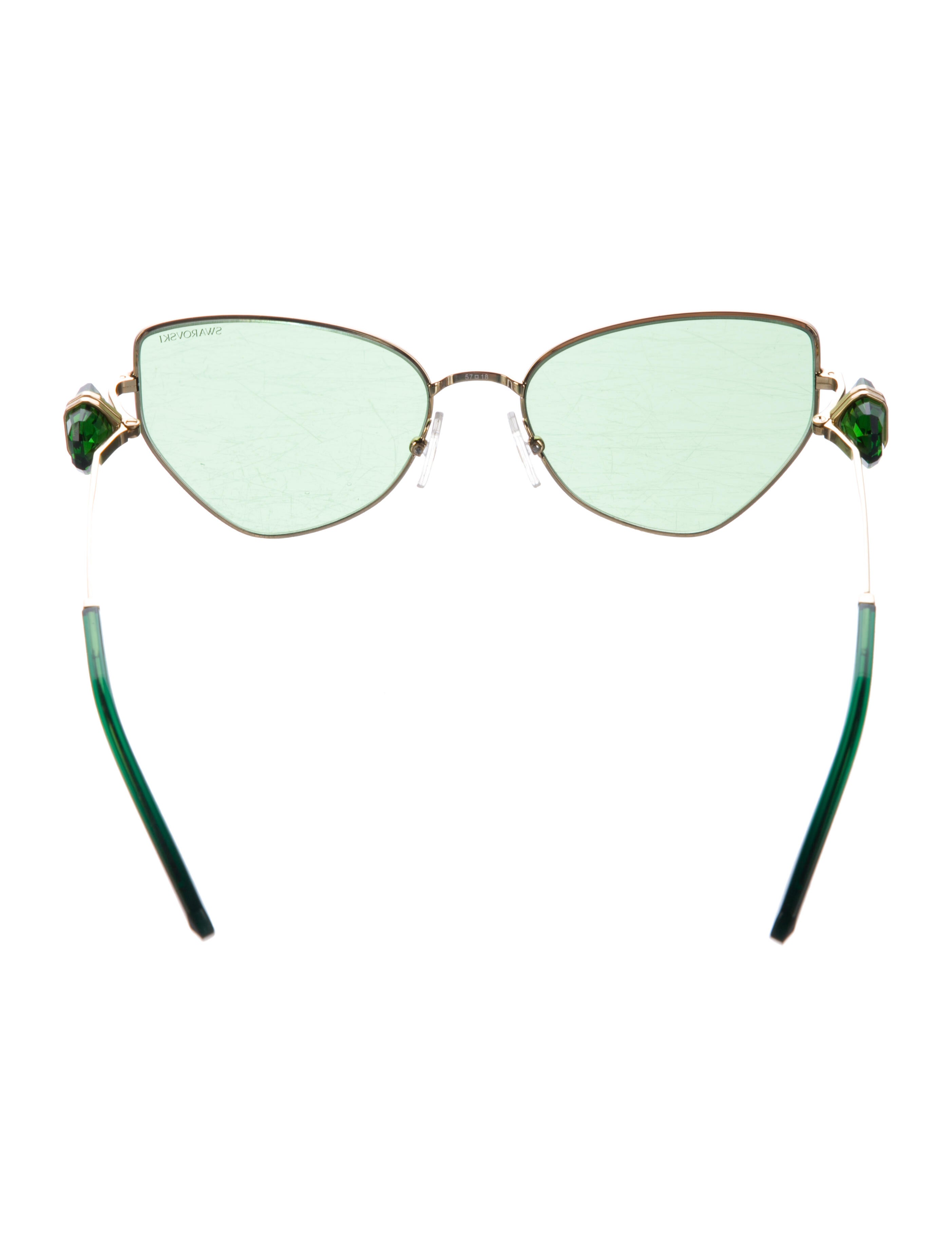 Swarovski Round Tinted Sunglasses