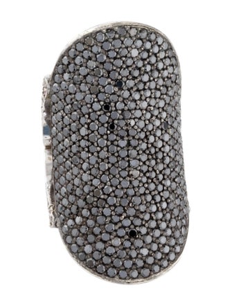 Sara Weinstock 3.68ctw Diamond Saddle Ring