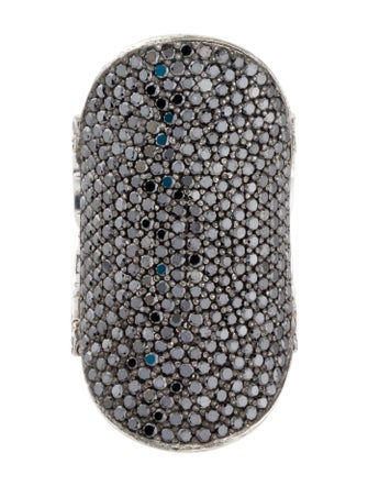 Sara Weinstock 3.68ctw Diamond Saddle Ring