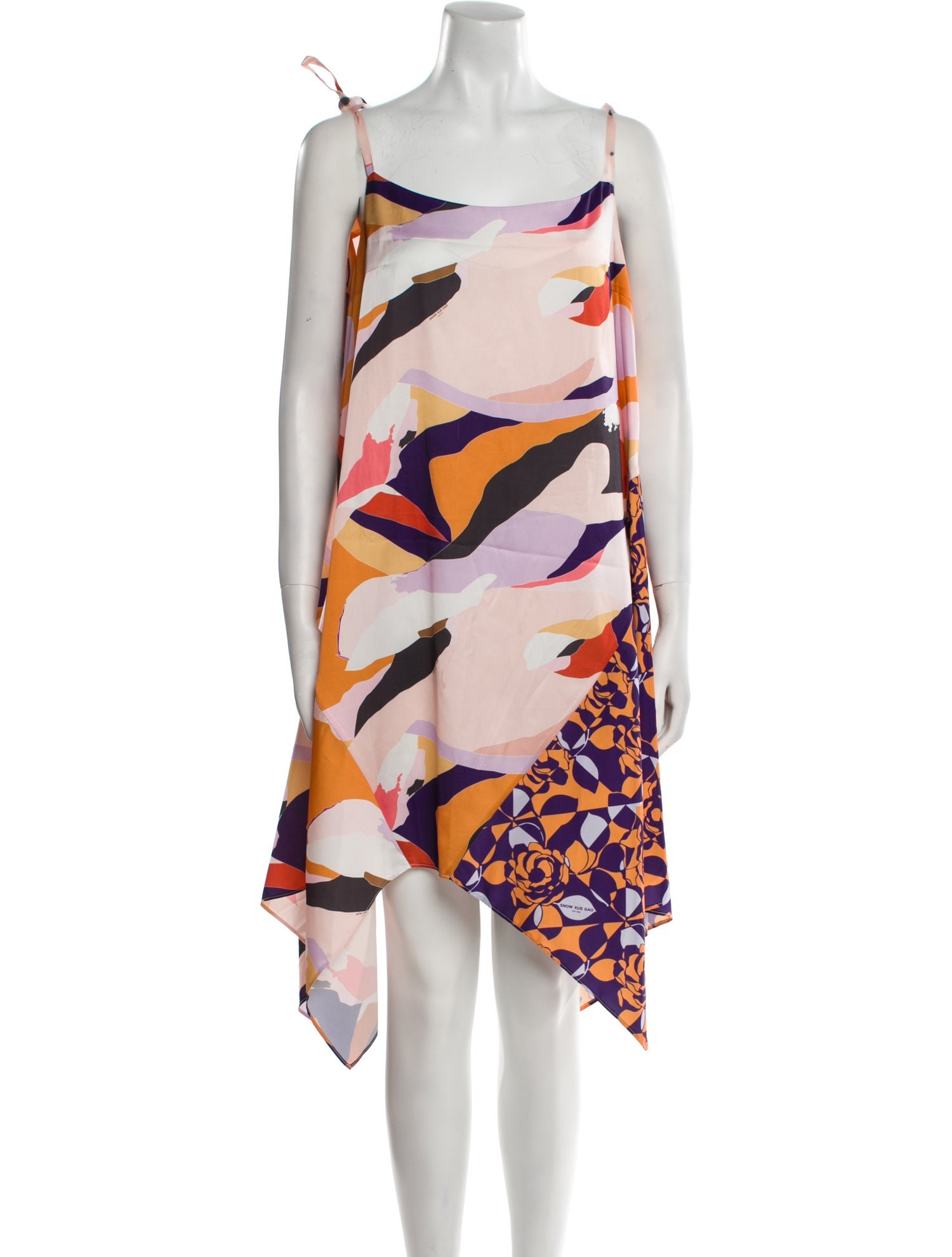 Snow Xue Gao Silk Midi Length Dress