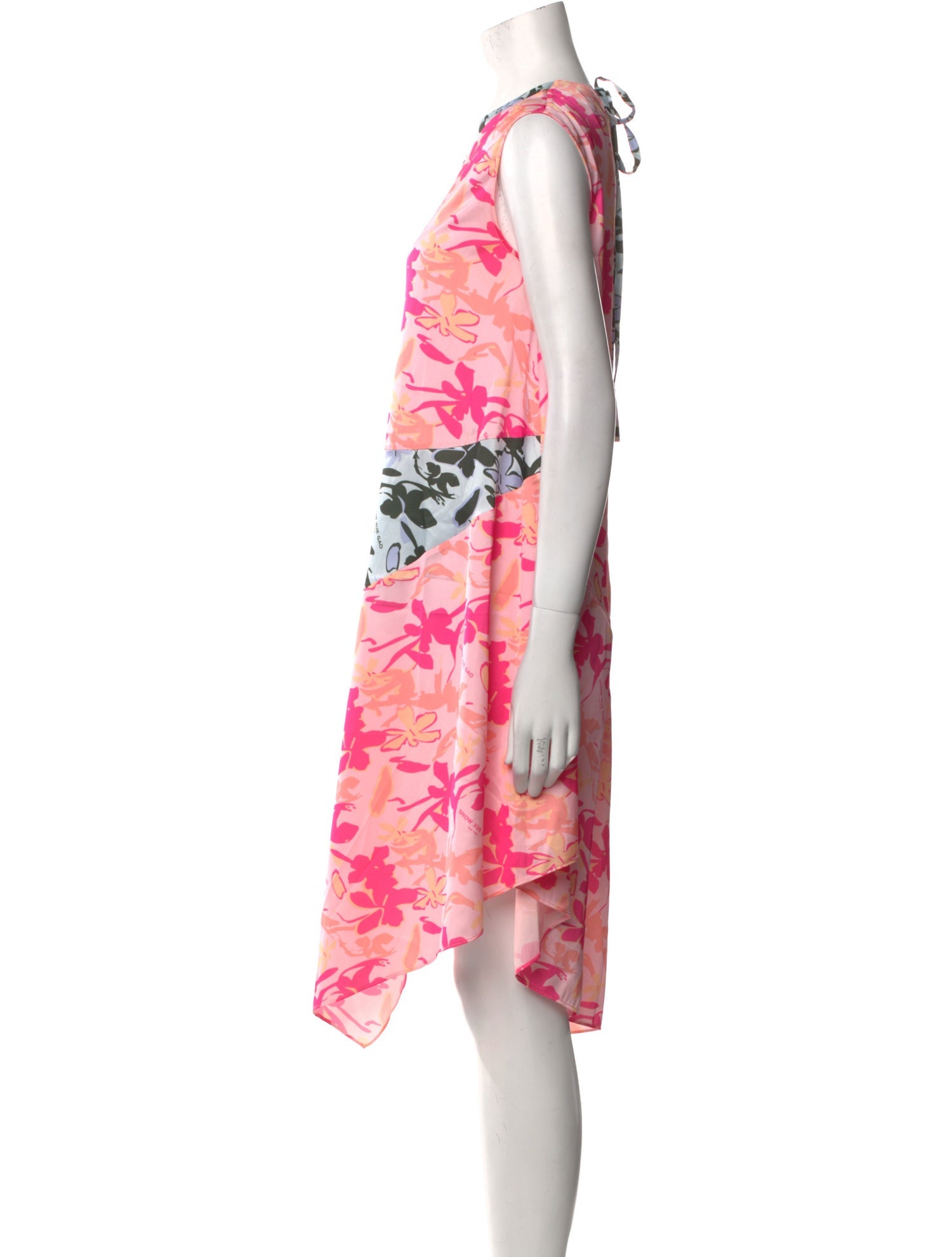 Snow Xue Gao Silk Mini Dress