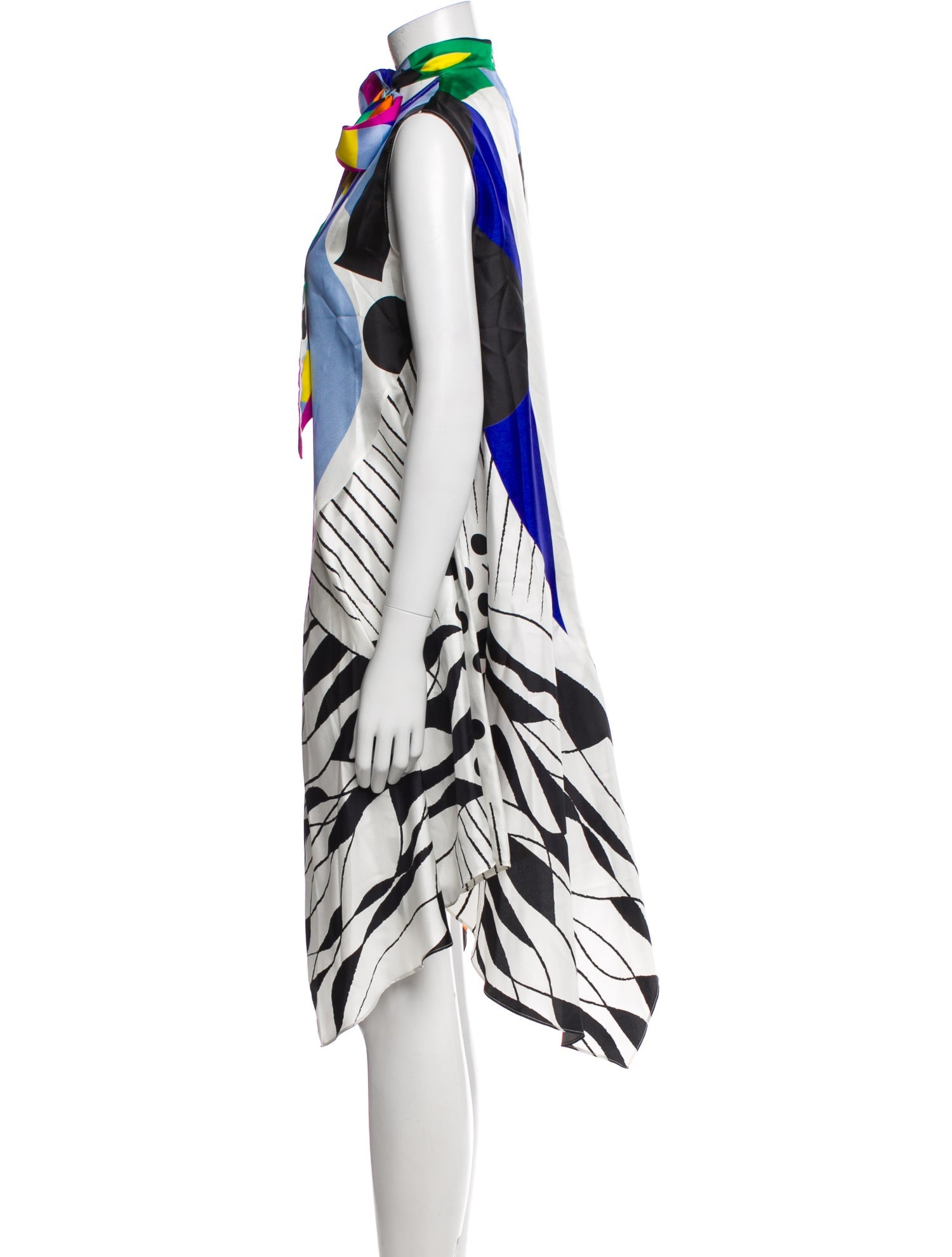 Snow Xue Gao Silk Midi Length Dress