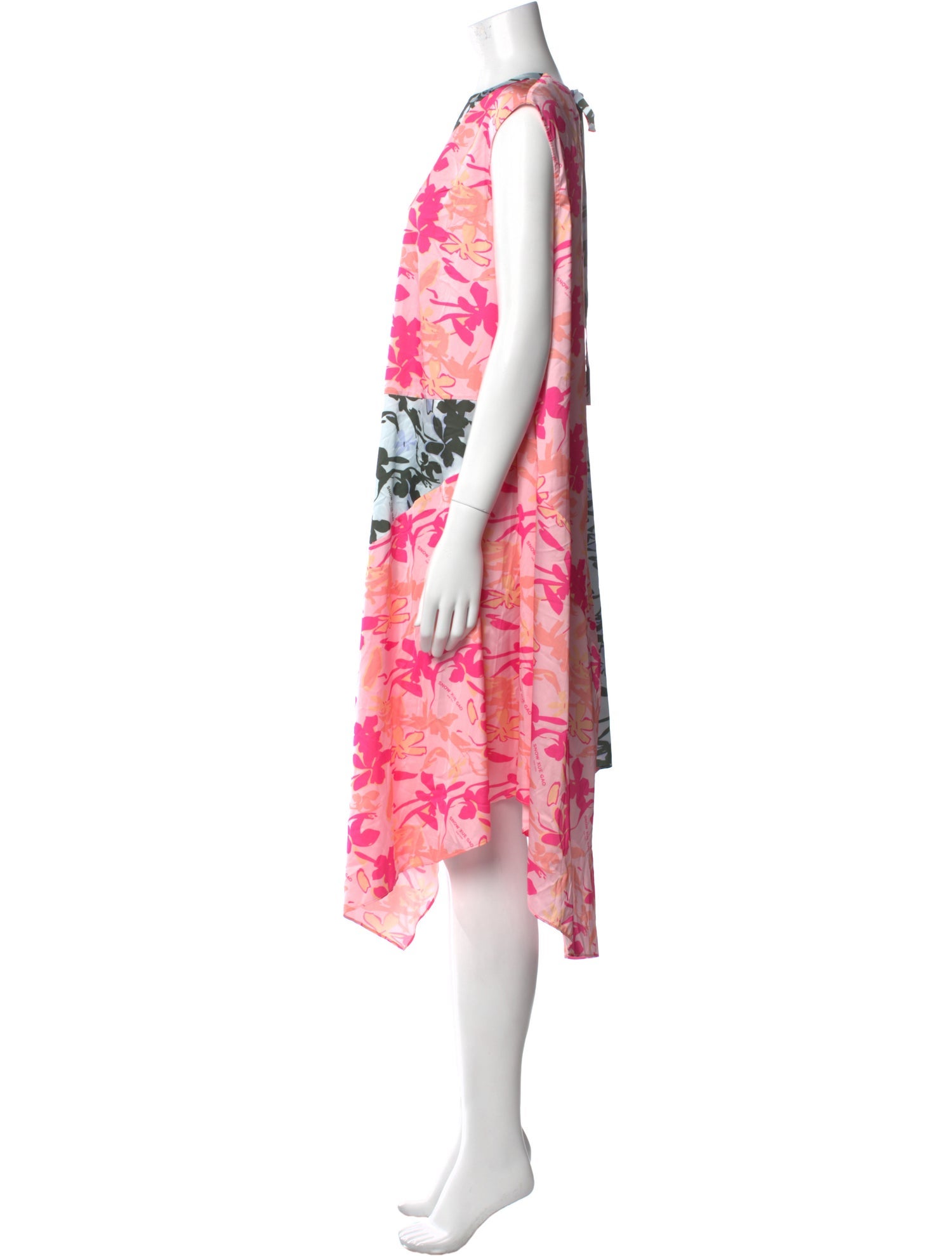 Snow Xue Gao Silk Mini Dress