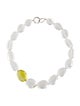 Syna 18K Citrine & Quartz Bead Necklace