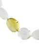 Syna 18K Citrine & Quartz Bead Necklace
