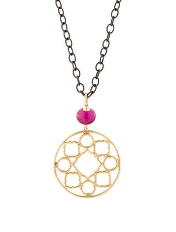 Syna Pendant Necklace Tourmaline