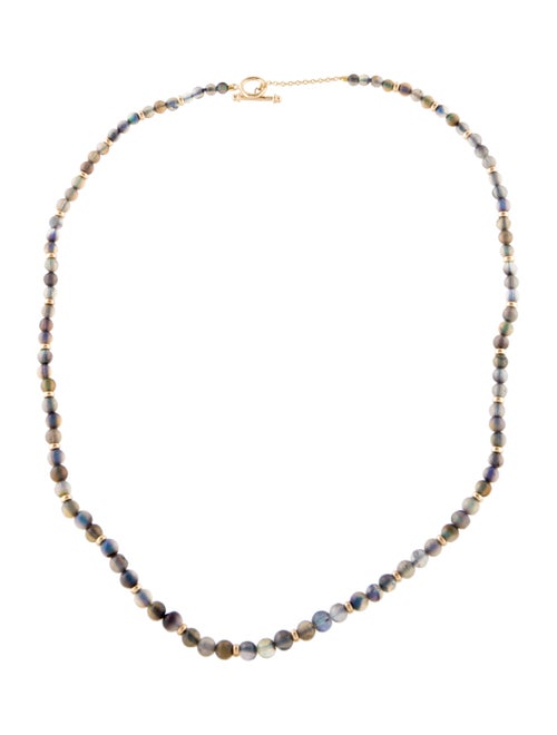 Syna 18K Opal Bead Necklace