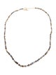 Syna 18K Opal Bead Necklace