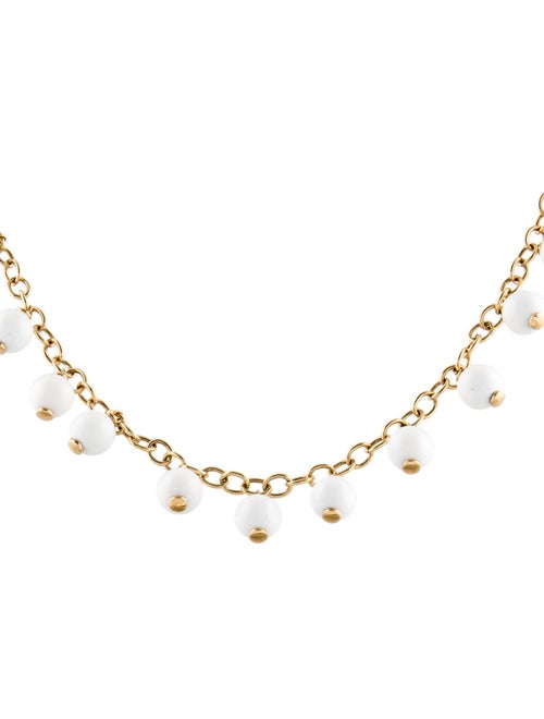 Syna 18K Agate Collar Necklace