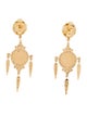 Syna 18K Tourmaline, Quartz & Diamond Drop Earrings