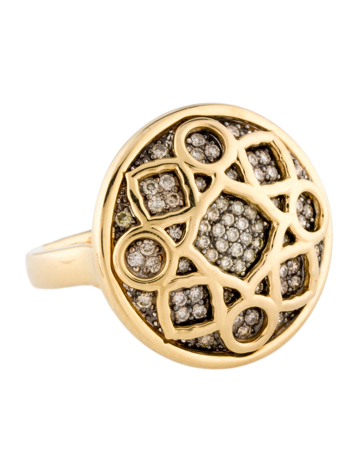 Syna 18K Diamond Big Mogul Cocktail Ring