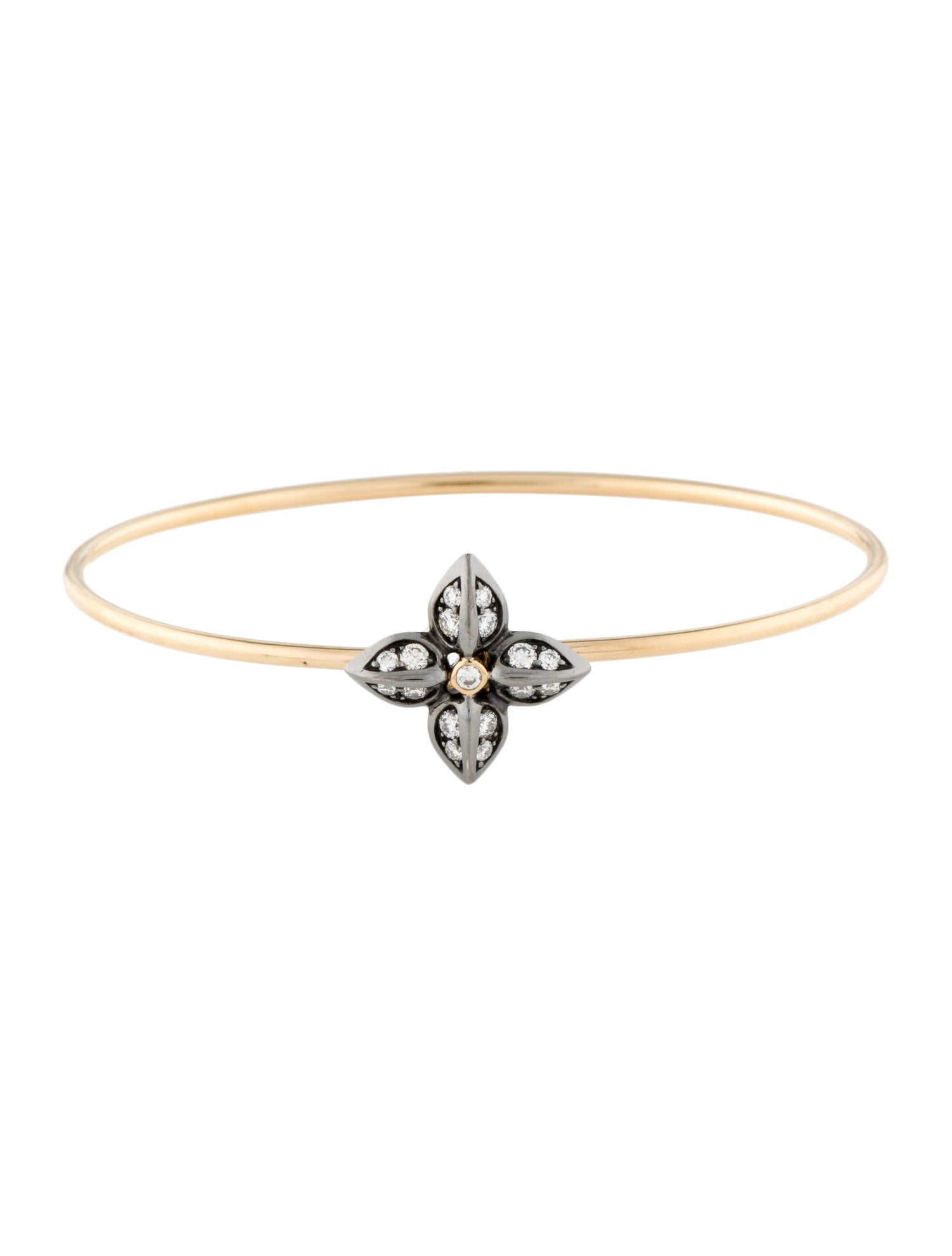 Syna Diamond Jardin Flower Bracelet