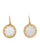 Syna 18K Mother of Pearl & Diamond Drop Earrings