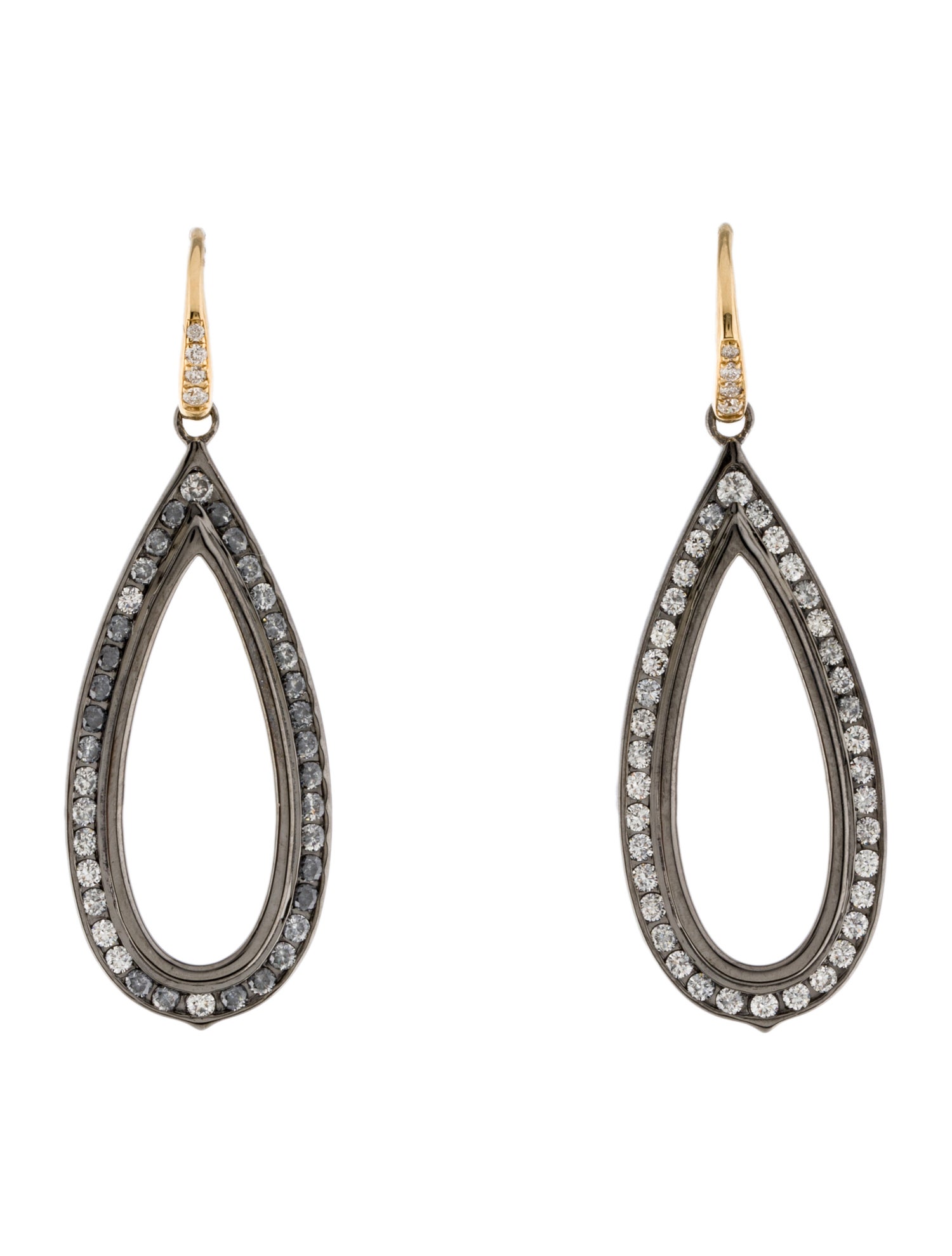 Syna Diamond Drop Earrings
