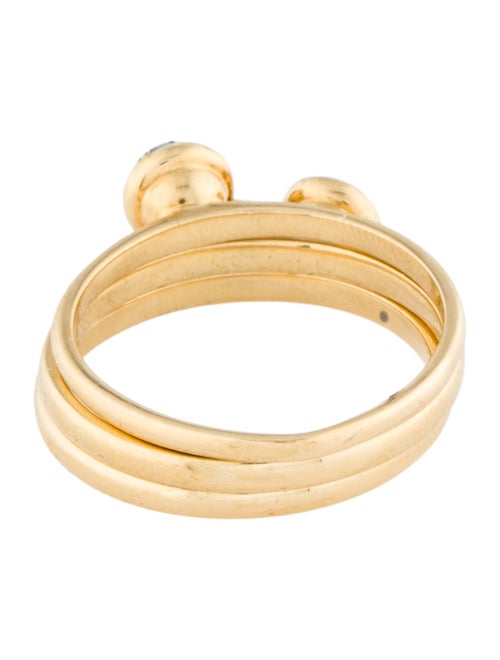 Syna 18K Diamond Stackable Ring