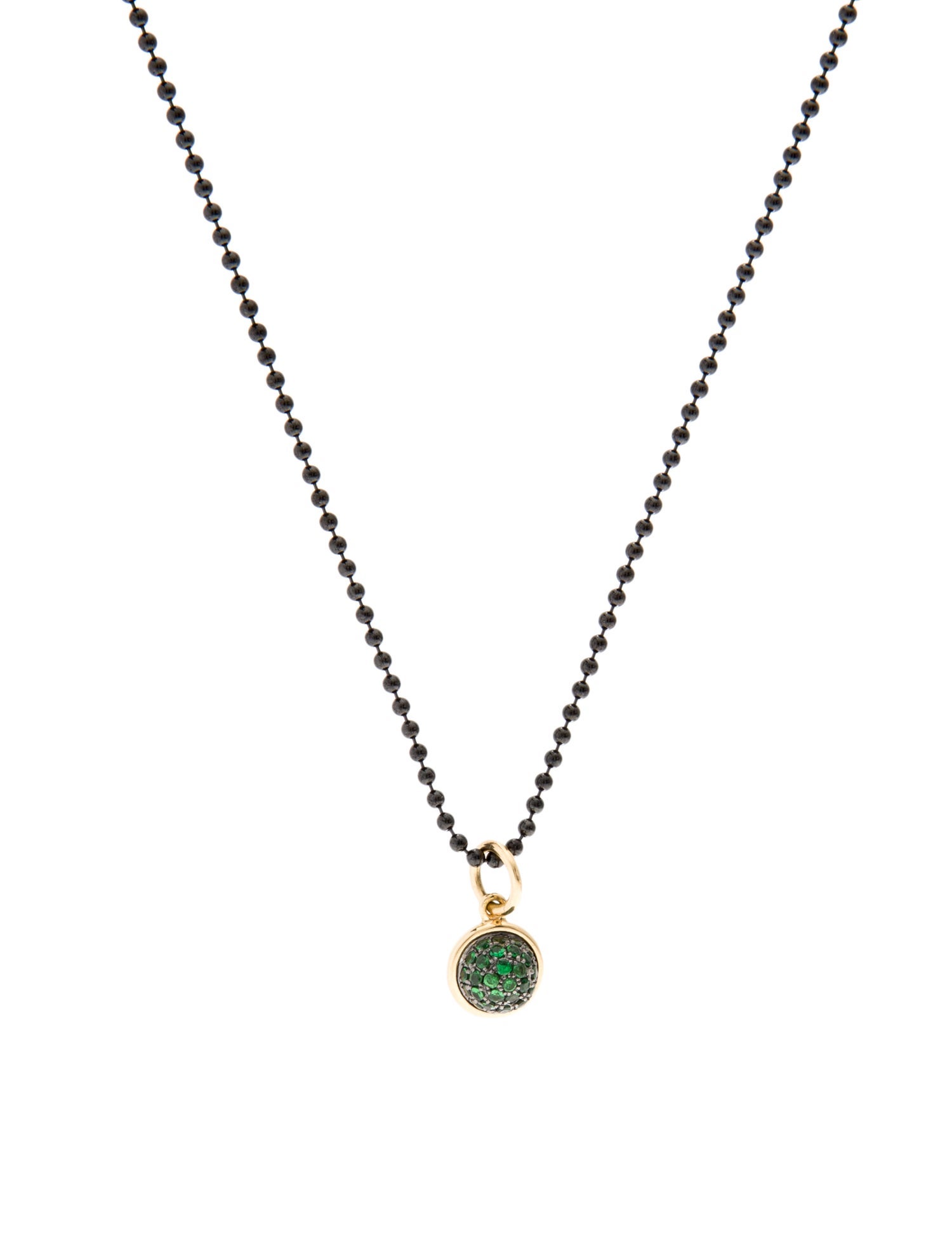 Syna Tsavorite Pendant Necklace
