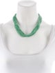 Syna 18K Aventurine Quartz Bead Necklace