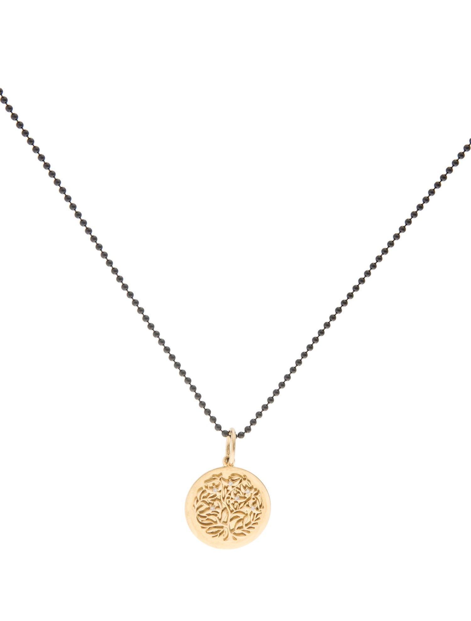 Syna Diamond Jardin Tree of Life Pendant Necklace