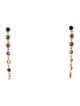 Syna 18K Sapphire, Ruby & Diamond Chakra Drop Earrings