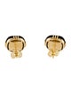 Syna 18K Quartz & Onyx Mogul Stud Earrings