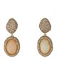 Syna 18K Opal & Diamond Drop Earrings