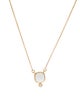 Syna 18K Chalcedony & Diamond Pendant Necklace