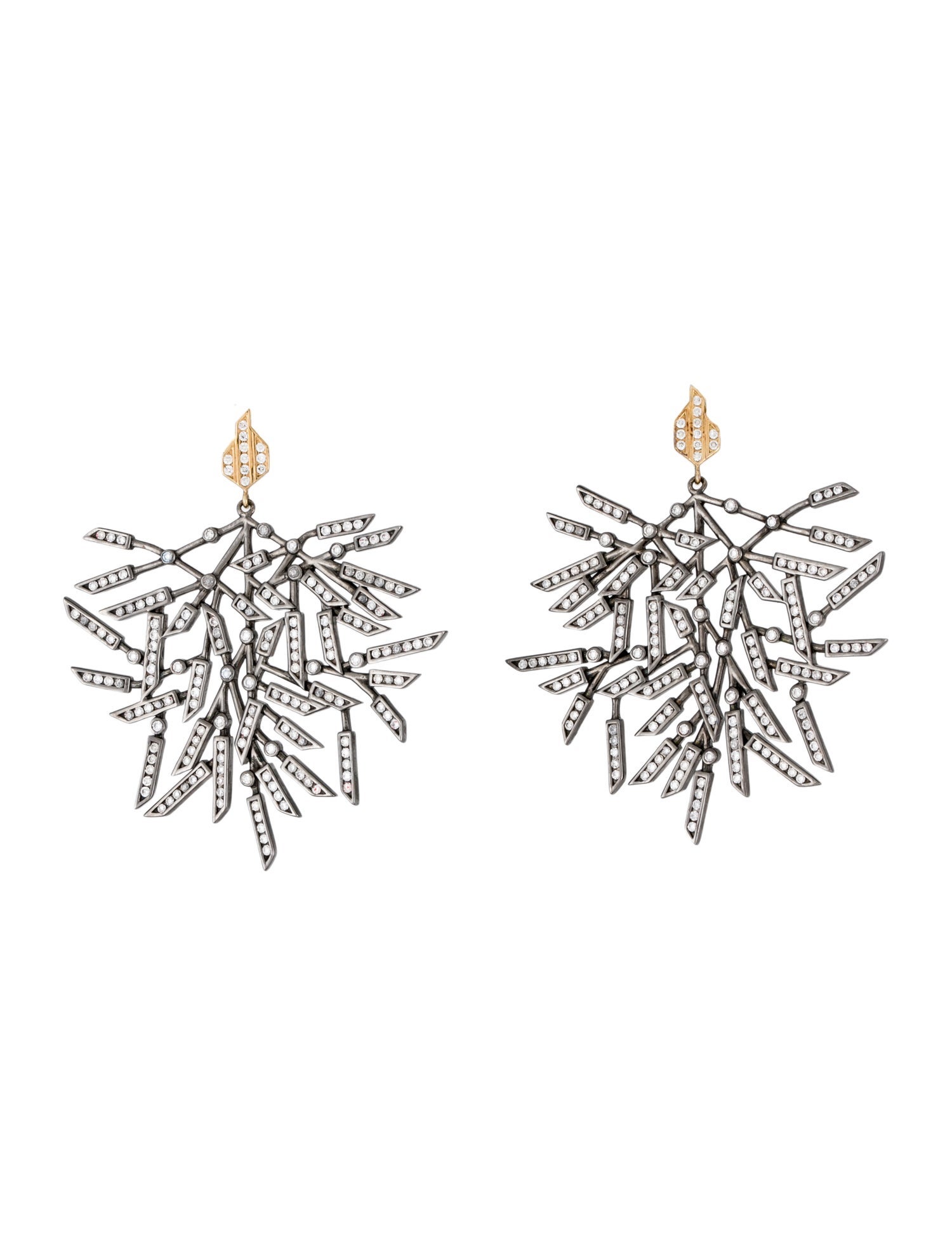 Syna 1.15ctw Diamond Chandelier Drop Earrings